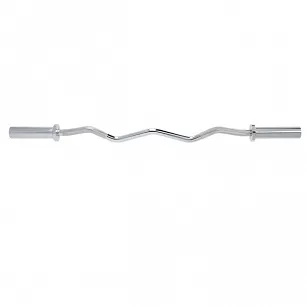 Gryf olimpijski łamany GOL160 120cm/50mm HMS z zaciskami ZG1000