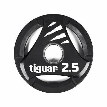 Obciążenie olimpijskie gumowane Tiguar 2,5 kg