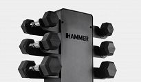Zestaw hantli HEX 1-10 kg ze stojakiem HAMMER - 7