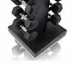 Zestaw hantli HEX 1-10 kg ze stojakiem HAMMER - 9