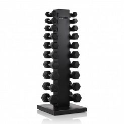Zestaw hantli HEX 1-10 kg ze stojakiem HAMMER
