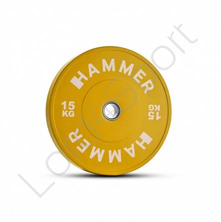 Obciążenie bumper 15 kg HAMMER 50mm 