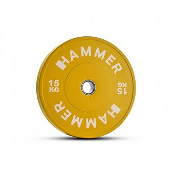 Obciążenie bumper 15 kg HAMMER 50mm 