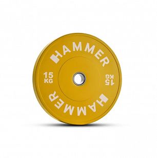 Obciążenie bumper 15 kg HAMMER 50mm