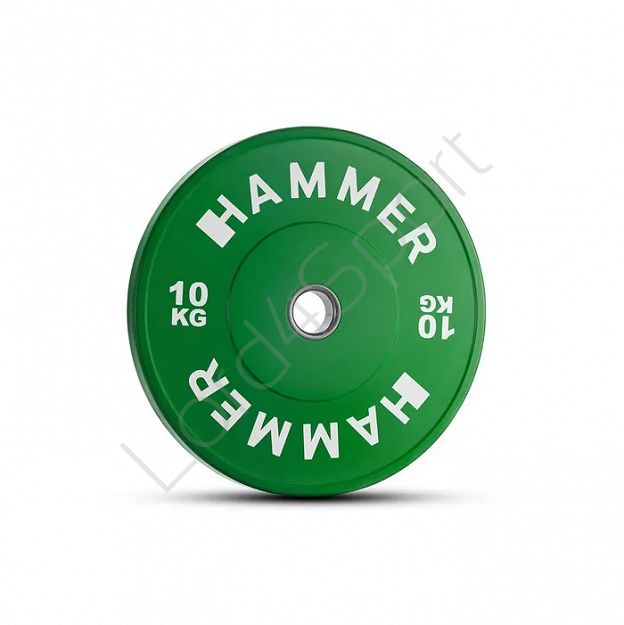 Obciążenie bumper 10 kg HAMMER 50mm