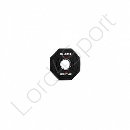 Obciążenie olimpijskie 1,25 kg  HAMMER OCTAGON 50 mm
