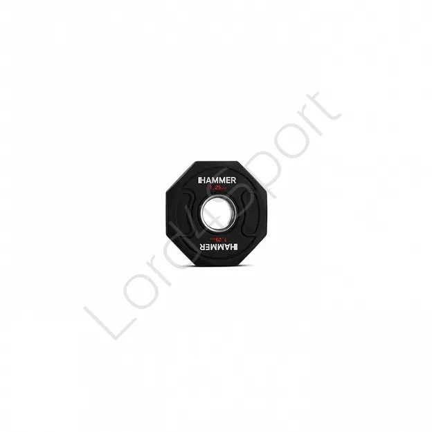 Obciążenie olimpijskie 1,25 kg  HAMMER OCTAGON 50 mm