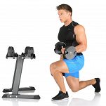 Zestaw hantli systemowych ze stojakiem FINNLO SMARTLOCK 2x20 kg - 10