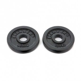 Obciążenie czarne HAMMER 2x1,25kg