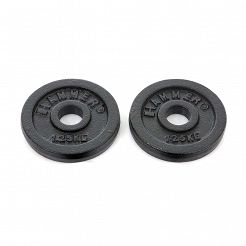 Obciążenie czarne HAMMER 2x1,25kg