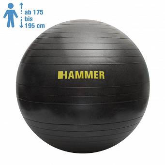 HAMMER Gymnastic Ball 75 cm Antiburst - Piłka fitness