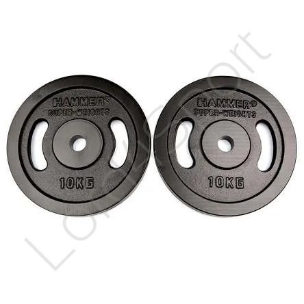 Obciążenie czarne HAMMER 2x10kg