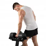 Zestaw hantli regulowanych ze stojakiem HAMMER SMARTLOCK 2x32 kg - 18