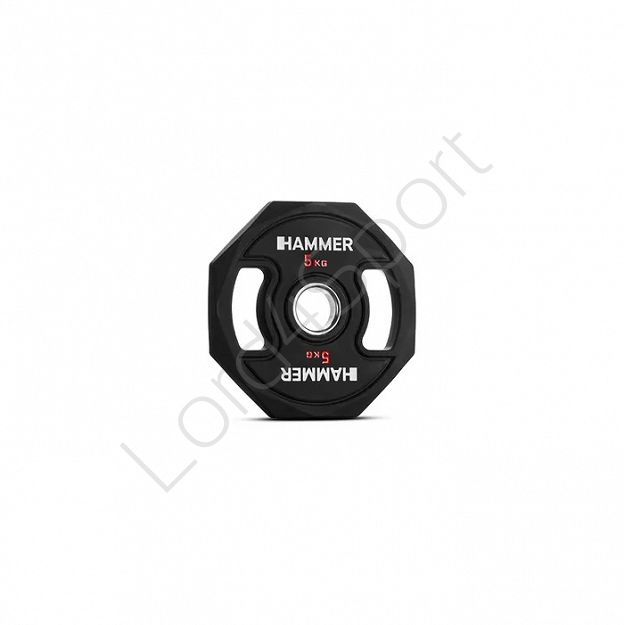 Obciążenie olimpijskie 5 kg HAMMER OCTAGON 50 mm