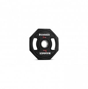 Obciążenie olimpijskie 5 kg HAMMER OCTAGON 50 mm