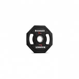 Obciążenie olimpijskie 5 kg HAMMER OCTAGON 50 mm