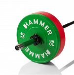 Zestaw olimpijskich aluminiowych zacisków premium na gryf 50mm HAMMER - 2