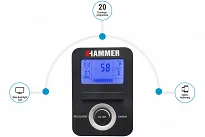 Wioślarz magnetyczny HAMMER PRO FORCE II - 7