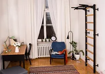 Drabinka gimnastyczna BenchK 721B + A076 - 5