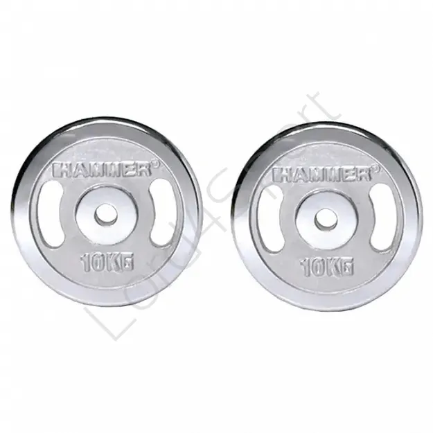 Obciążenie chromowane HAMMER 2x10kg