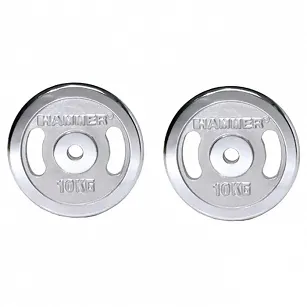 Obciążenie chromowane HAMMER 2x10kg