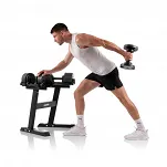 Zestaw hantli regulowanych ze stojakiem HAMMER SMARTLOCK 2x20 kg - 27