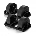 Zestaw hantli regulowanych ze stojakiem HAMMER SMARTLOCK 2x20 kg - 21