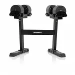 Zestaw hantli regulowanych ze stojakiem HAMMER SMARTLOCK 2x20 kg - 24