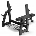 Ławka prosta ze stojakami UR-L002 - UpForm - 2