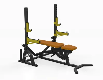 Ławka regulowana ze stojakami J-01 MASTER SPORT