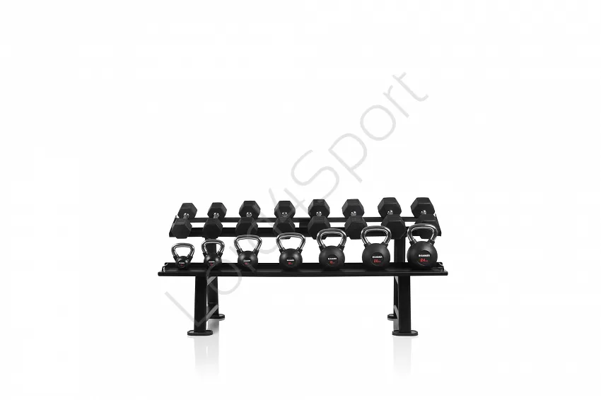 Stojak na hantle i kettlebells HAMMER