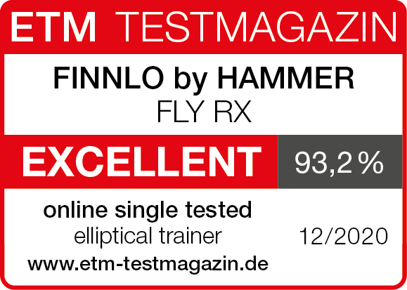  Zapraszamy do zapoznania się z wynikami testu orbitreka FINNLO FLY RX9 w kategorii „Best Of”. Orbitrek został przetestowany w magazynie ETM Testing.
