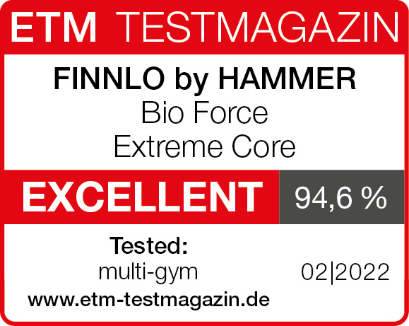 Zapraszamy do zapoznania się z wynikami testu atlasu FINNLO BIO FORCE EXTREME CORE w kategorii „Best Of”. Atlas został przetestowany w magazynie ETM Testing.